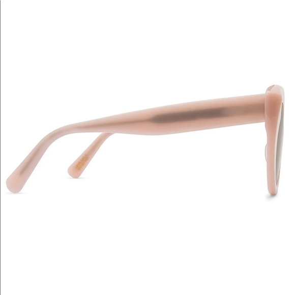 Amuse Society D’blanc Sunglasses Milky Blush Pink Retro Inspired Cat Eye Italian main image 8